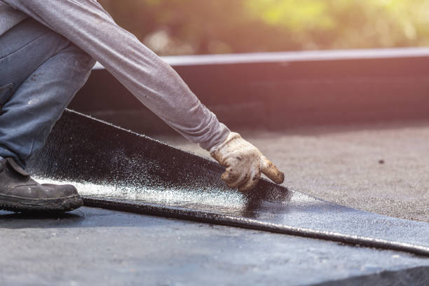 Professional Exterior Waterproofing technician working in Prattsburgh, NY